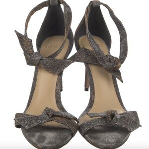 ALEXANDRE BIRMAN metallic evening shoes